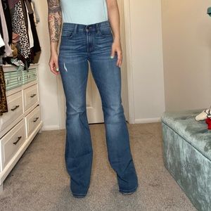 Banana Republic Wide Flare Jeans